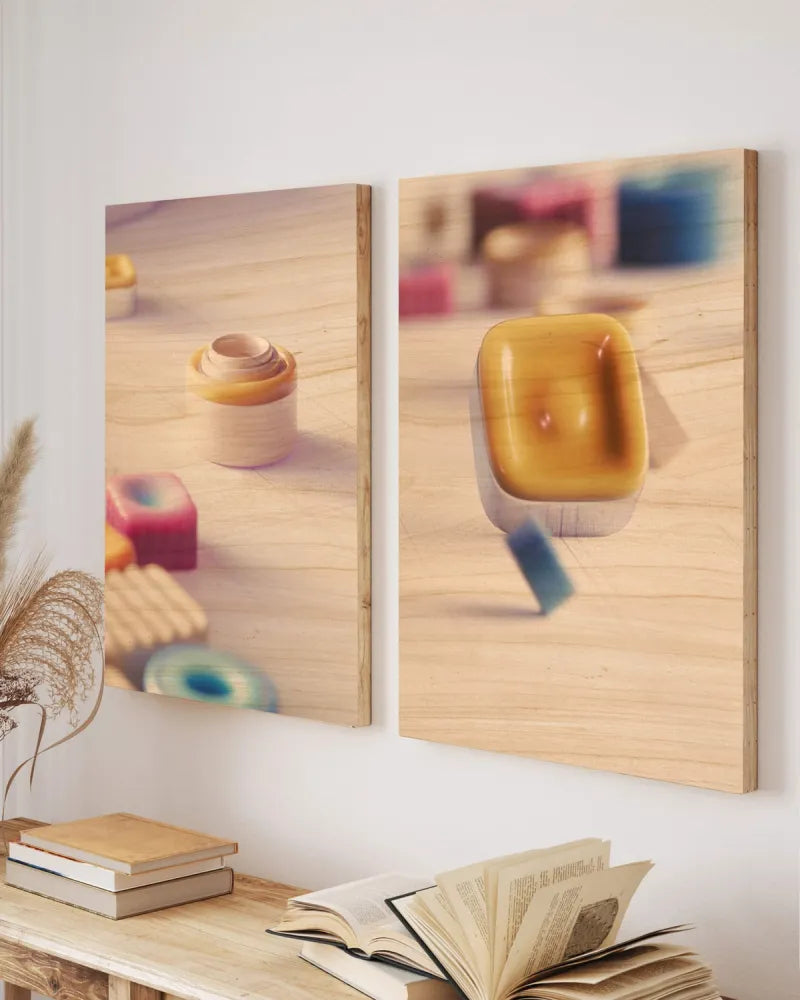 Tableau sur bois